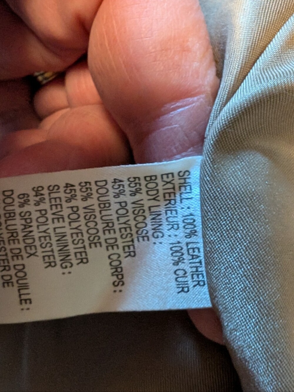 Theory Leather Jacket,L - Picture 6 of 11